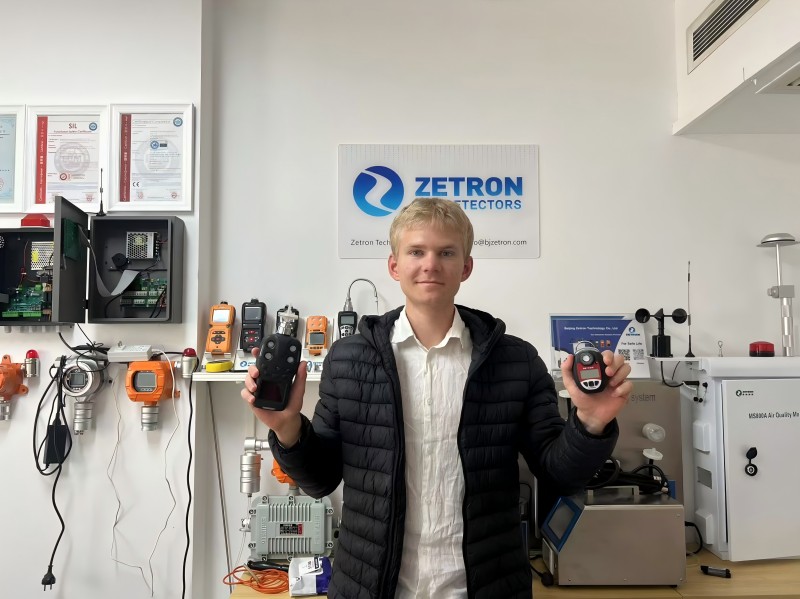 Технология Zetron: глубоко развитие области детекторов газа и поиск безопасного развития с глобальными партнерами