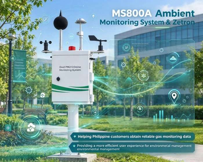 ​Система мониторинга качества воздуха Zetron MS800A развернута на Филиппинах, завершена установка и обучение