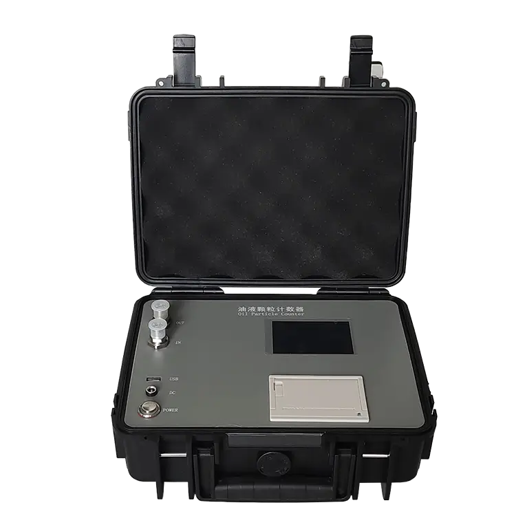 Мобильный монитор чистоты масла