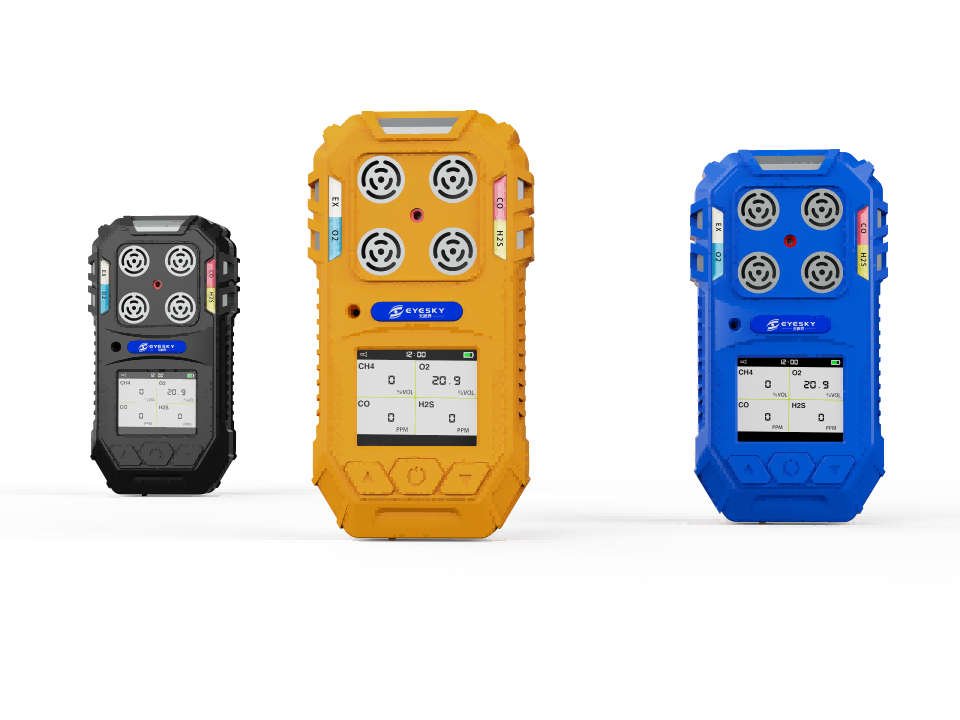 MS104K Портативный детектор газа 4-в-1